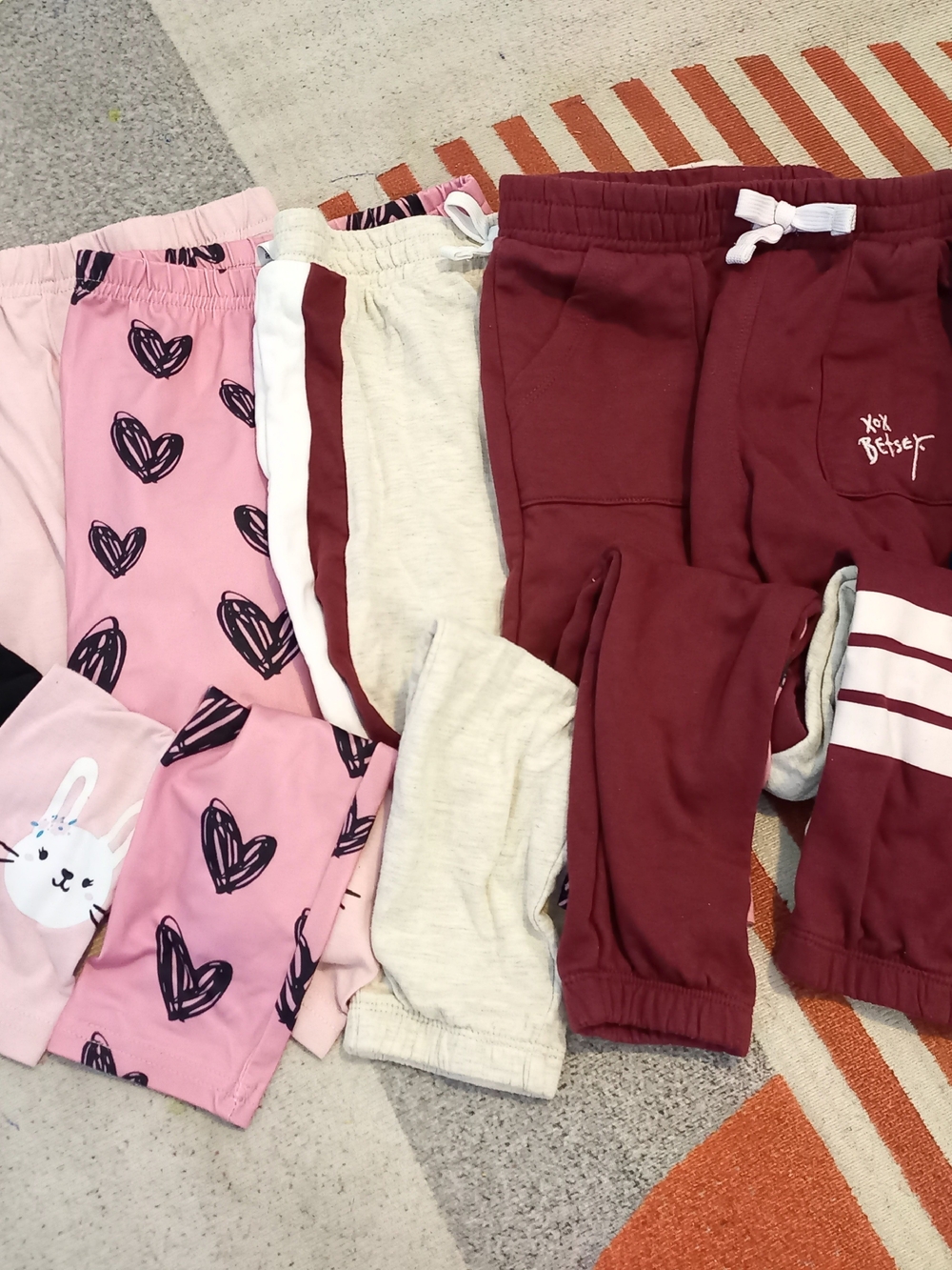 Lot of 6 Girls' Pants & Leggings (Sizes 5-7) - Picture 2 of 9